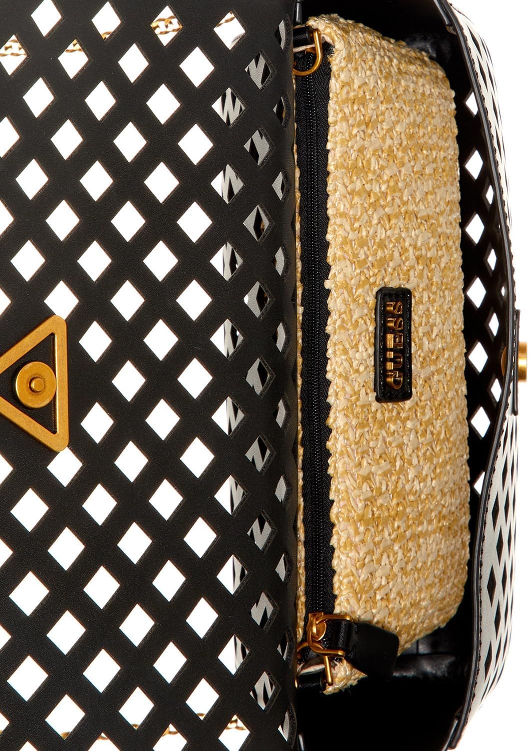 Guess AQUA CROSSBODY FLAP Women's Bag, Black