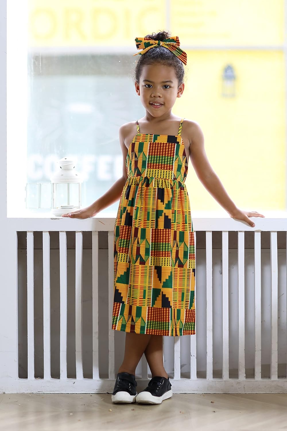 YOUNGER TREE African Baby Clothes Girl Dashiki Ankara Outfit Set - Image 2