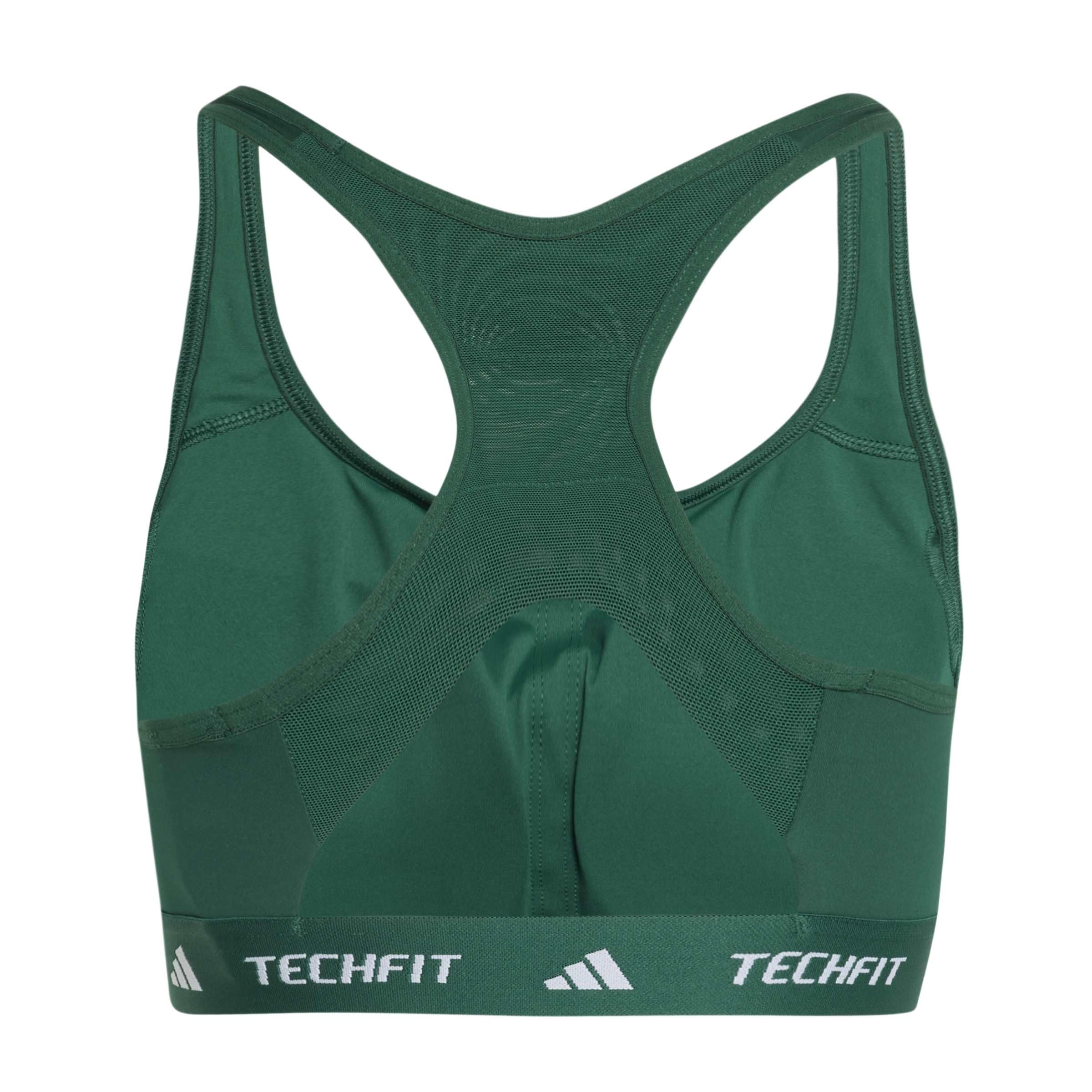 adidas Kobiety Techfit Bra, collegiate green, S