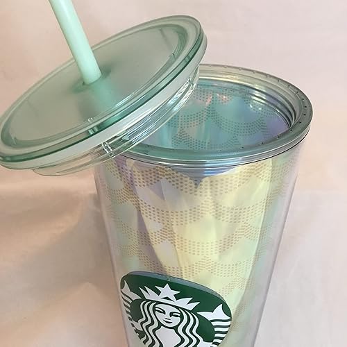 Miniatura 4 de Starbucks Holiday 2019 - Vaso de acrílico para frío, 20 onzas, iridiscente