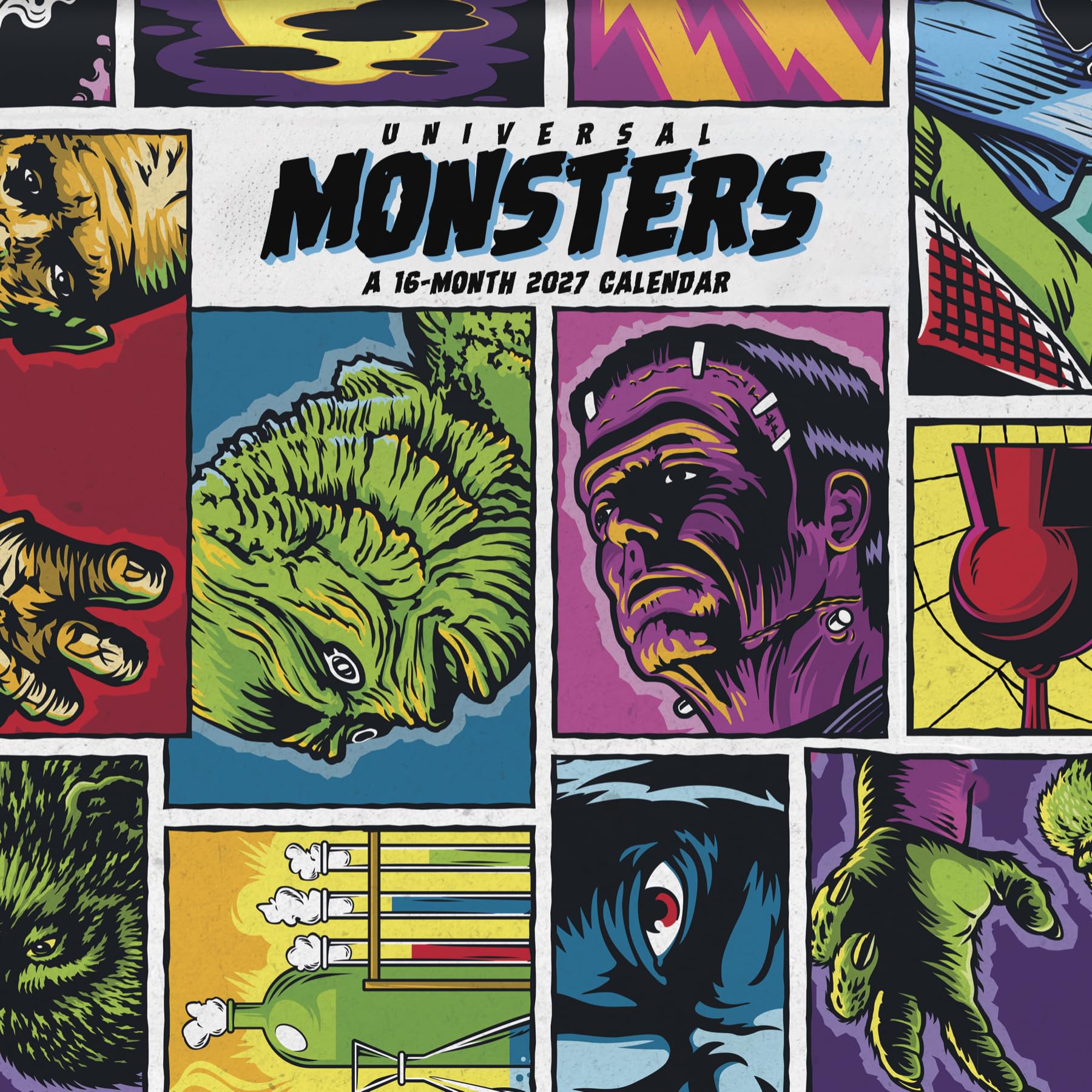 2027 Universal Monsters Wall Calendar