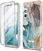 Vista 8 de SURITCH Funda para Samsung Galaxy S23 Plus, protector de pantalla integrado, protección de doble capa, protección completa, a prueba de golpes