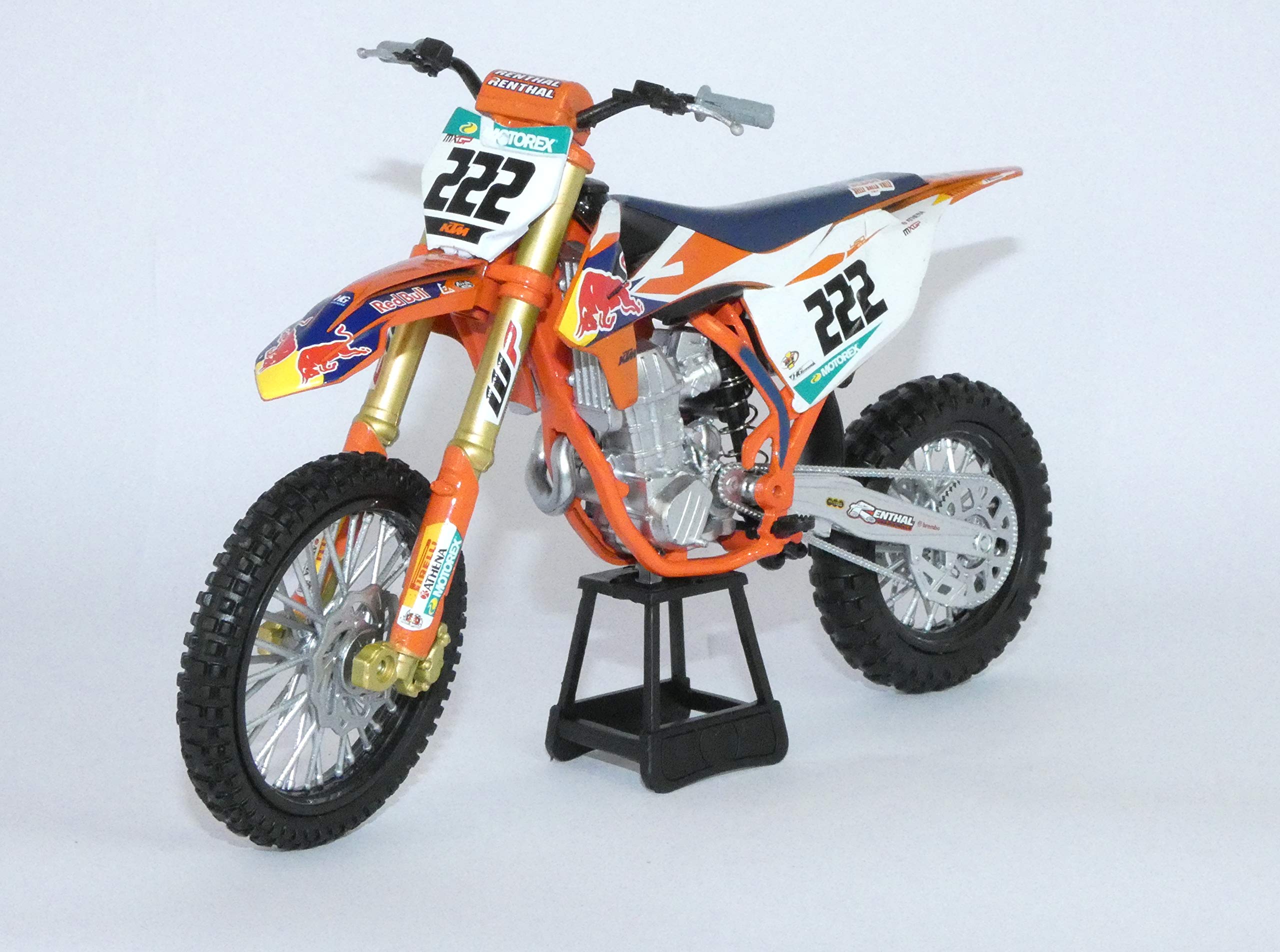 New Ray NR58123 1:10 Red Bull KTM 450 SX-F Cairoli 222