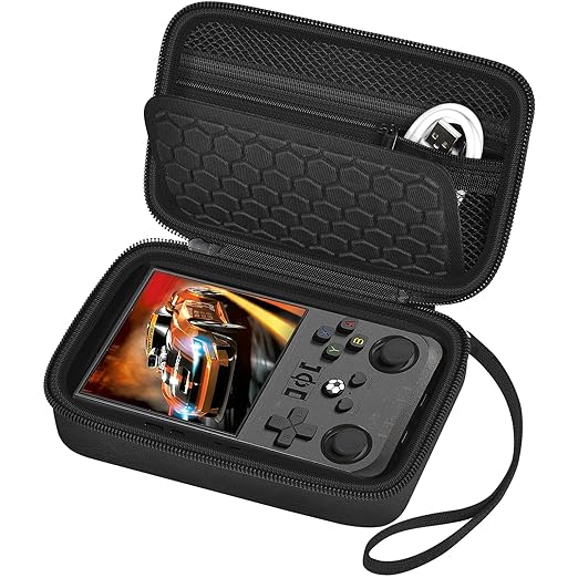 Rebecca Heineman Invitada a un Evento en Brasil, No Puede Asistir por Problemas de Salud 8 81aWXV1h8 L. SX522 casmilee Retro Gaming Console Case for R36MAX Game Consoles, Handheld Gameboy Video Emulator Storage Holder Organizer, Portable Carrying Bag for USB Cables, SD Cards and Batteries (Box Only)