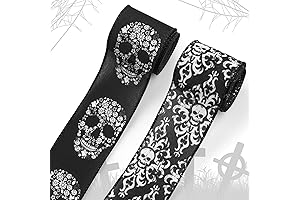Threetols Sugar Skull Ribbon