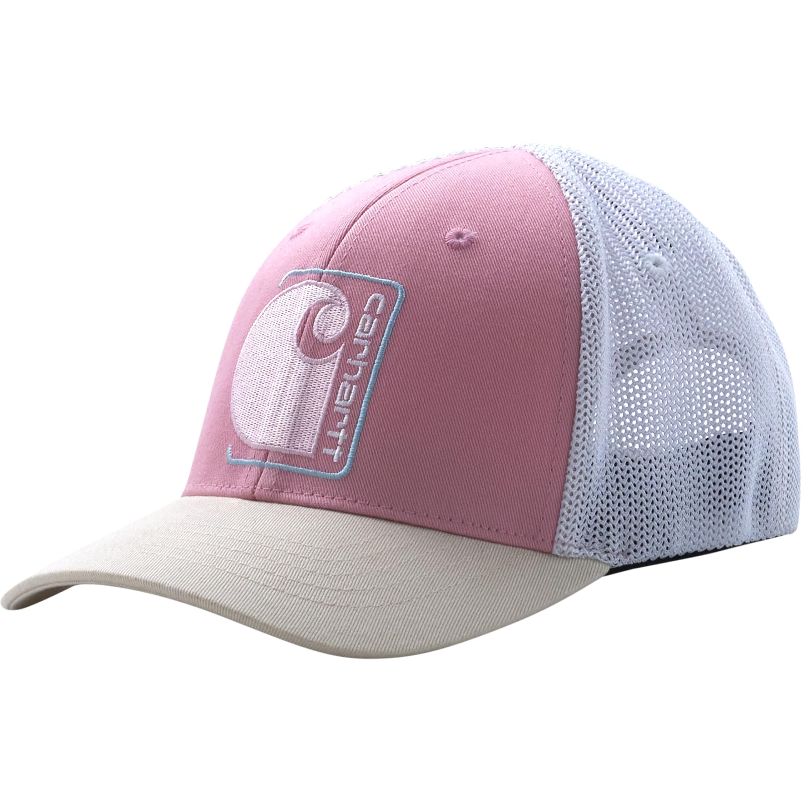 Carhartt Baby Boys' Canvas Twill Trucker Hat Cold Weather, Peony, 4 Jahre