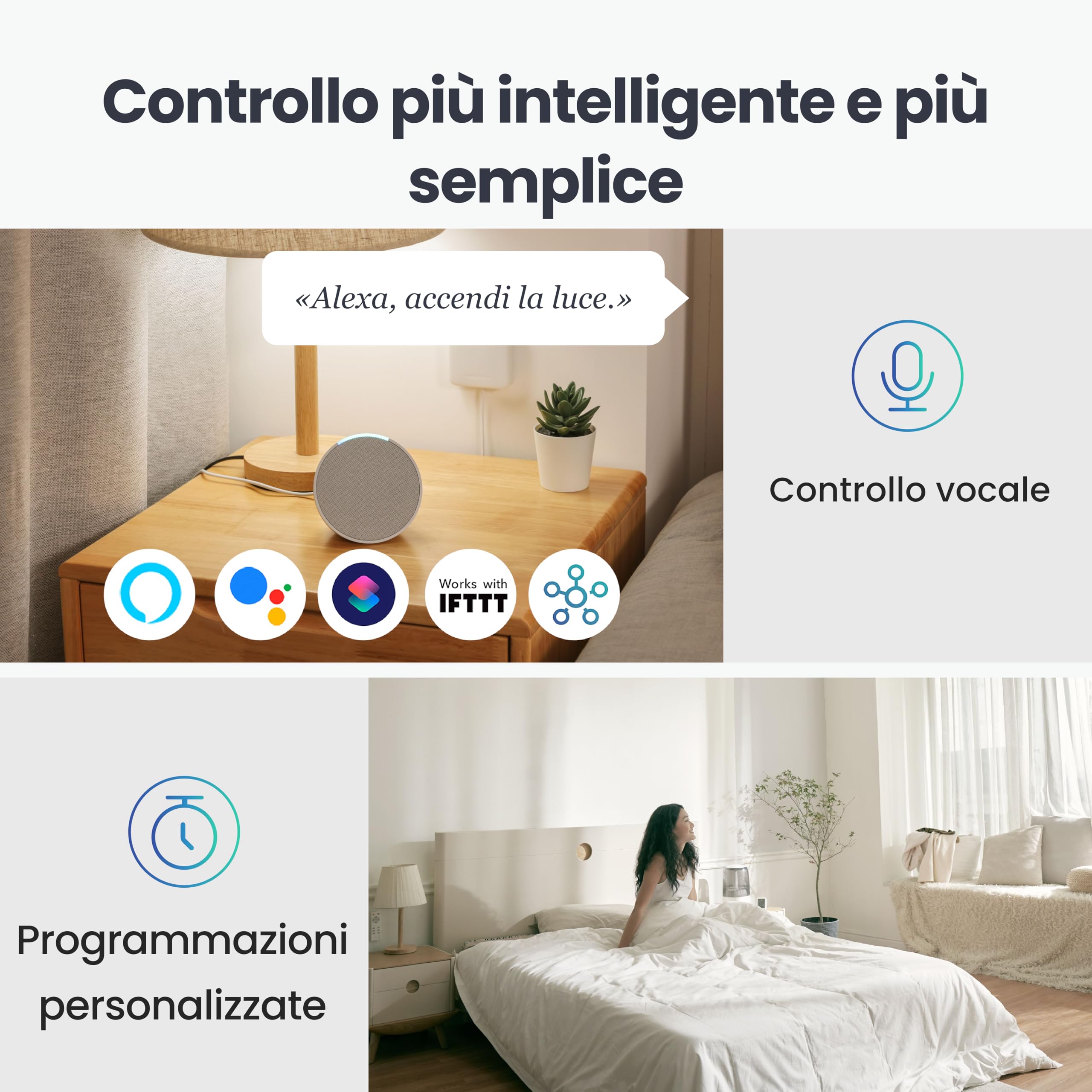 SwitchBot Hub Mini Matter, Smart IR Blaster Home Hub Casa Smart, Gateway Domotica Casa Intelligente, Controllo AC/TV/Luci via App o Voce, Compatibile con Alexa, Google Home, Apple Home, Wi-Fi 2.4GHz