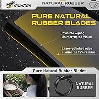 Vista 8 de Raidbee® Repuesto de limpiaparabrisas trasero de 14 pulgadas para Mazda CX-5 2013-2023/CX-7 2007-2012/CX-9 2007-2023, Jeep Cherokee 2014-2022