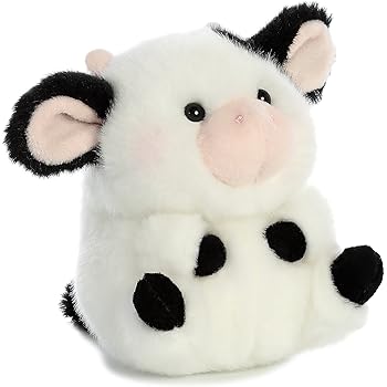 stuffed baby cow