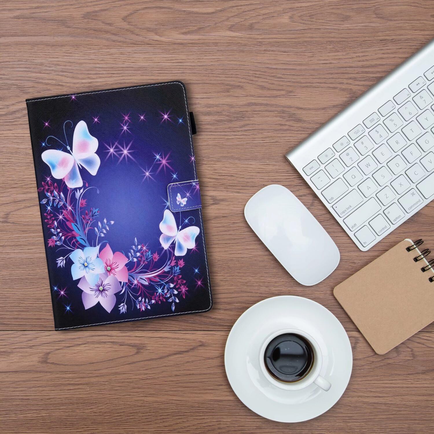 YUNHOTIC Case For IPad 9th/8th/7th Generation 10.2 Inch (2021/2020/2019 Release) Auto Wake/Sleep