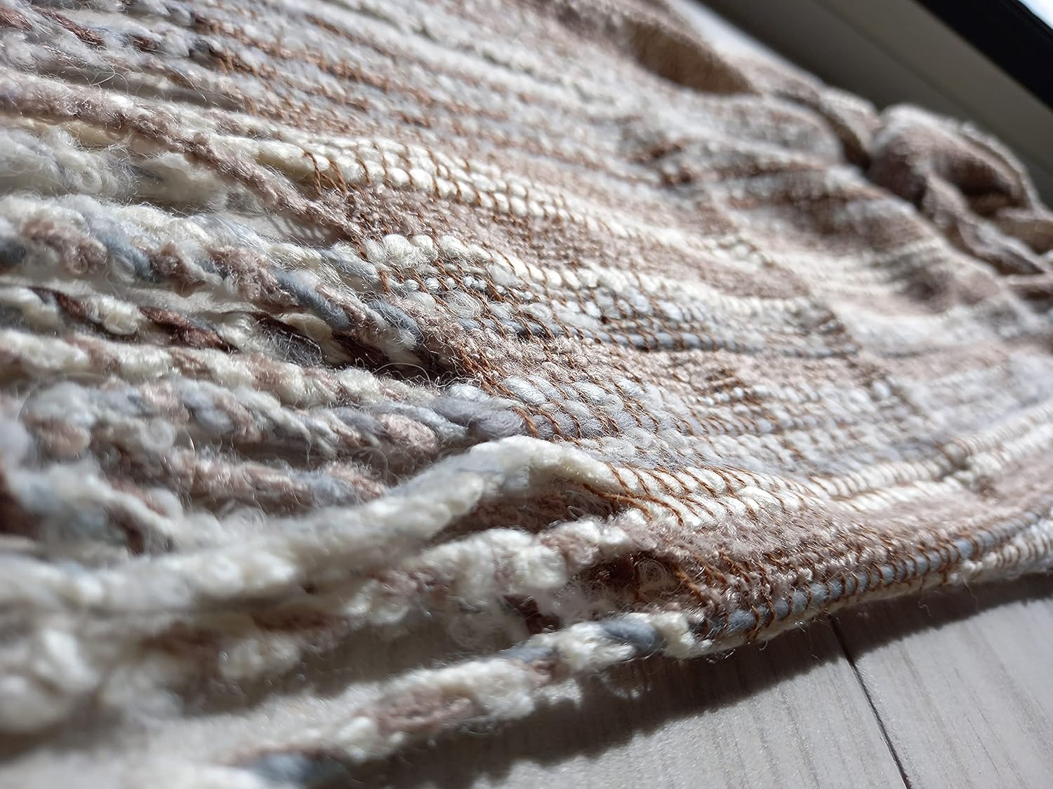 YARAWI 100% Baby Alpaca Scarf For Women. Handmade in Peru Fashion Accessory. Extremely Soft, Warm and Hypoallergenic - Image 4