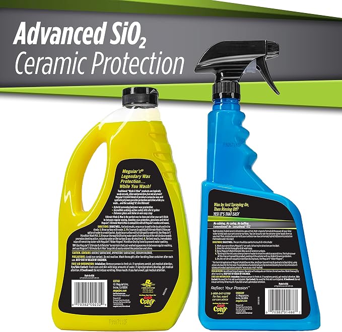 Kit Premium Wash y Cera Cerámica Híbrida Meguiar's miniatura 9