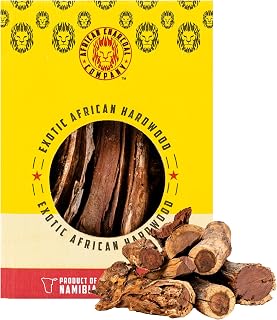 African Charcoal Company Premium Cooking Wood – Split Hardwood Logs, Naturally Dried – Perfect for Smoking, Grilling, Wood-Fired Pizza Ovens – Rich Smoke, Reliable Heat – Ideal BBQ Firewood