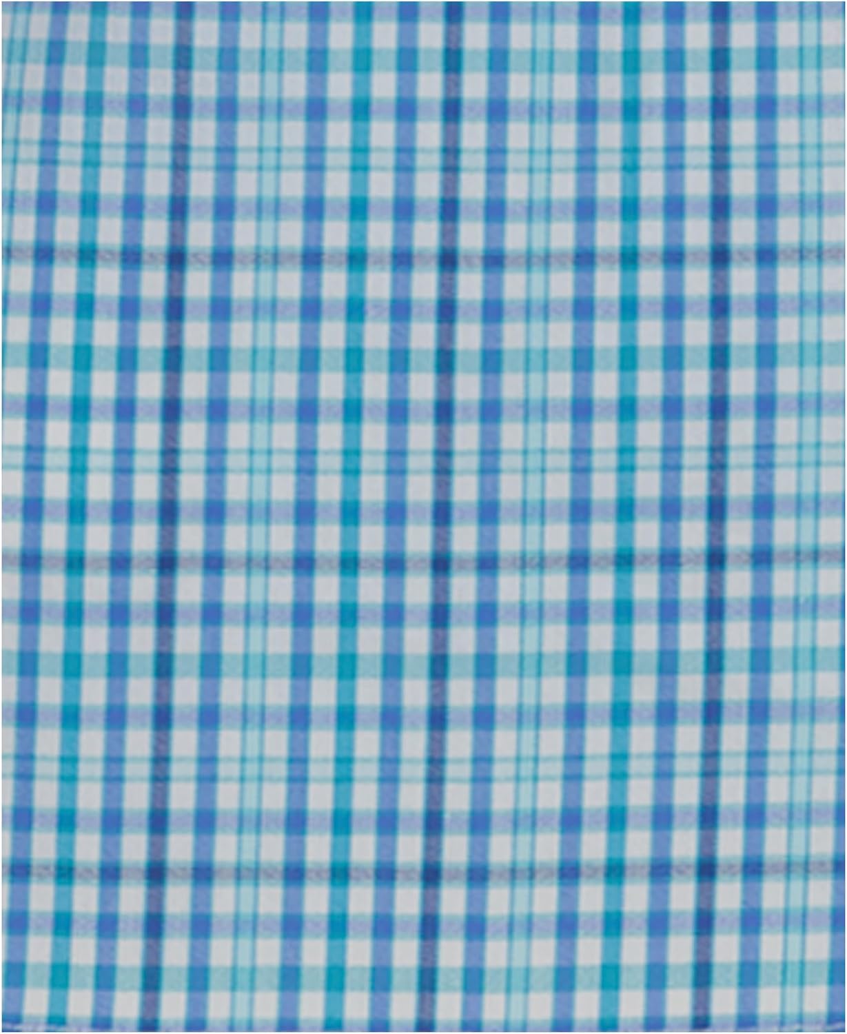 Izod Boys' Short Sleeve Button-Down Plaid Dress Shirt