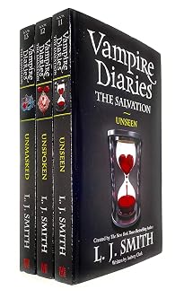 Vampire Diaries The Salvation Collection 3 Books Set by L. J. Smith Unseen, Unspoken & Unmasked