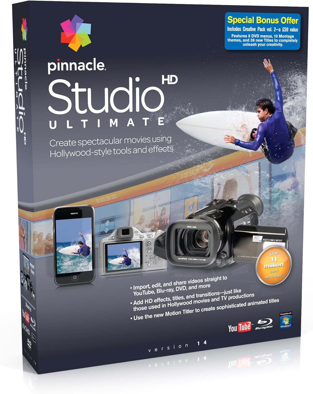 Pinnacle Studio 14 HD Ultimate (PC DVD) Software