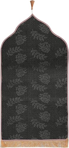 Miniatura 8 de Alfombra de oración musulmana, alfombra islámica para oraciones musulmanas, gran regalo de Ramadán para hombres musulmanes, mujeres, alfombra