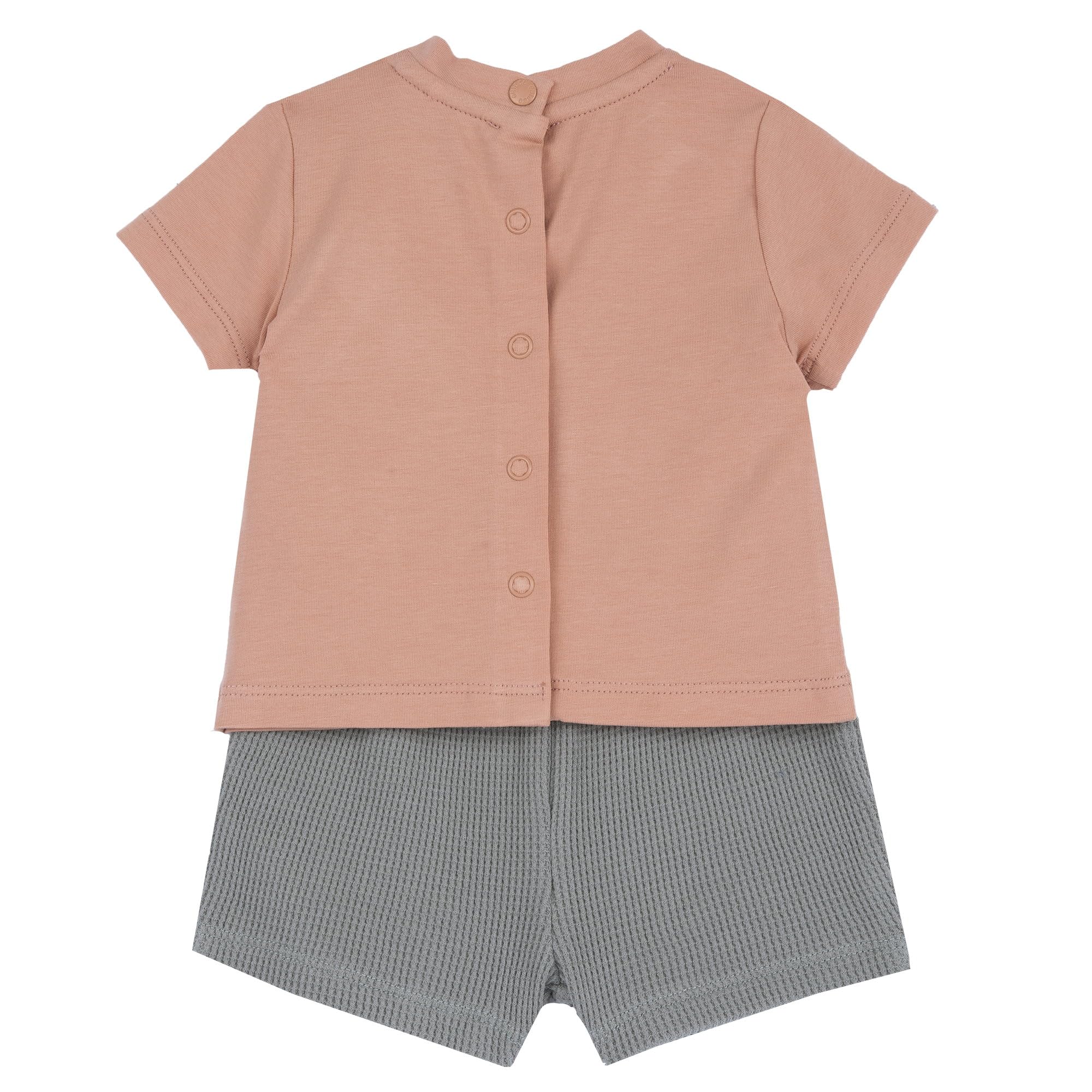 Chicco, Baby‑Mädchen‑Set mit T‑Shirt und Shorts, Kinderbekleidung, Designed in Italy