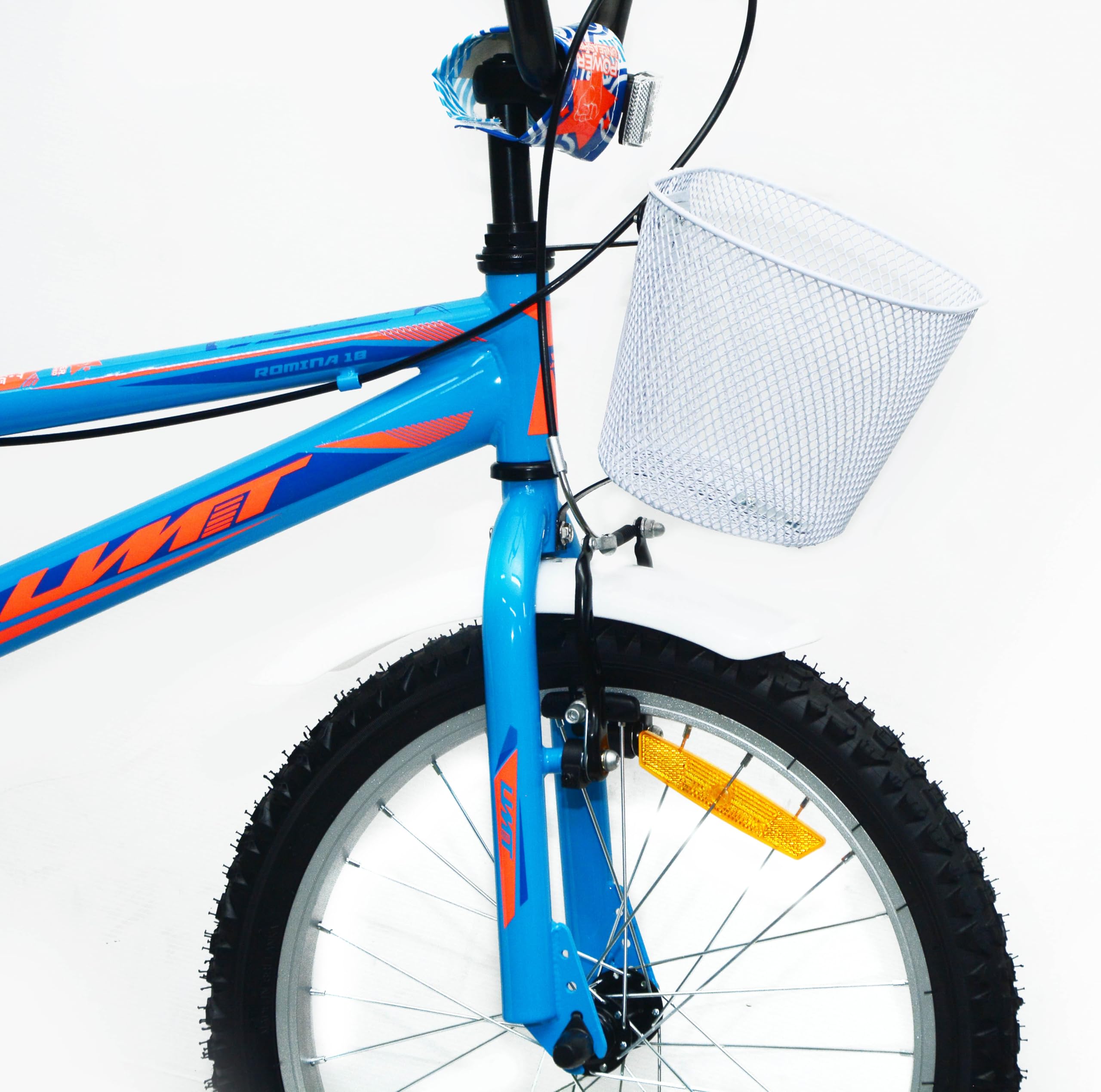 Bicicleta 18 Pulgadas niña | Bicicleta niña 6-8 años + Frenos V-Break + Estabilizadores + Cuadro Acero | Segura y Resistente