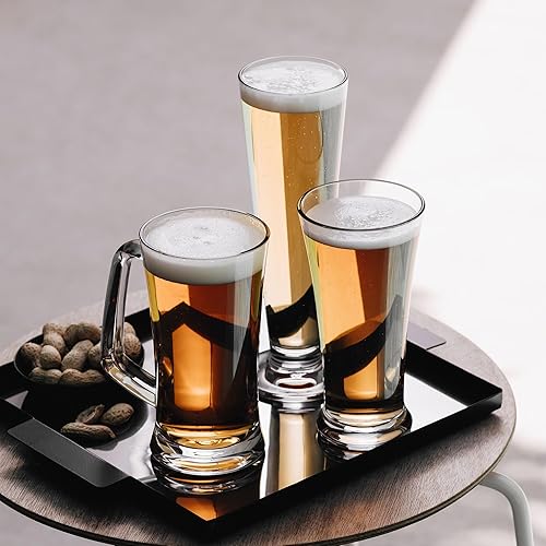 Miniatura 3 de Strahl 41510 Design+Contemporáneo Pilsner de 14 onzas, juego de 4