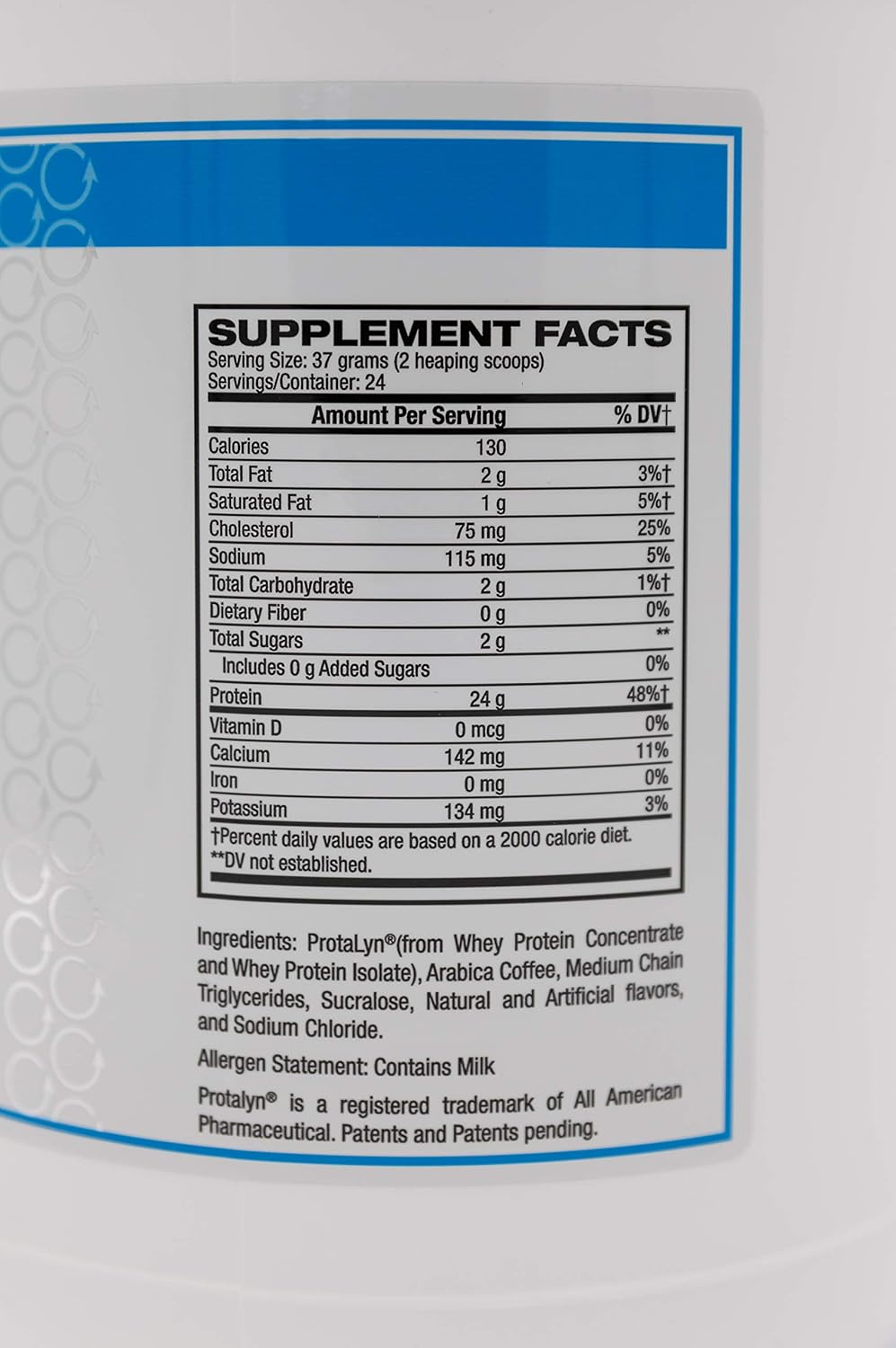 100% Whey Protein Powder, Vanilla, 2 Pound (Multiple Flavors) (Vanilla, 32 oz)