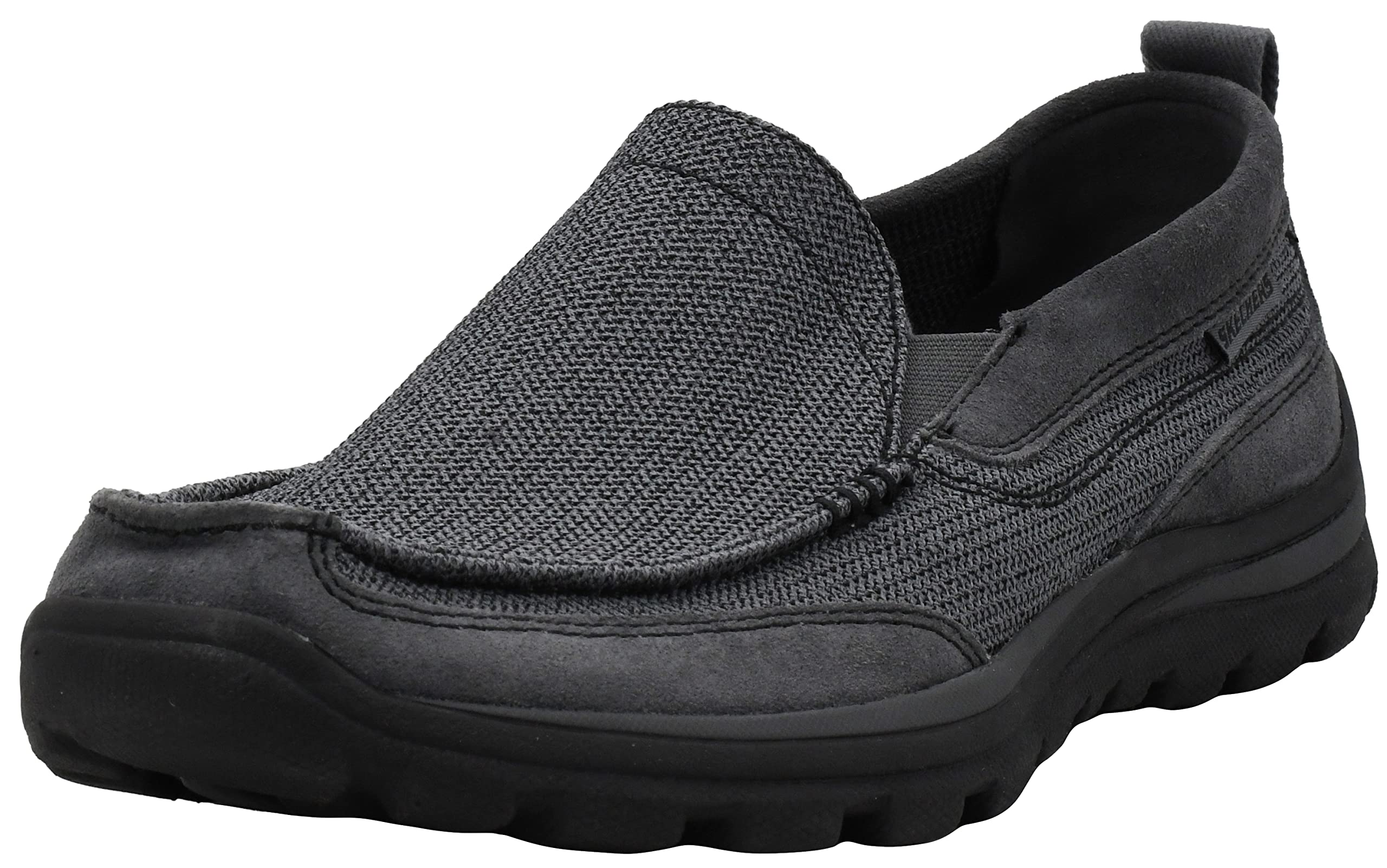 スケッチャーズ] Superior Milford Mens Slip 懸り On Shoes 