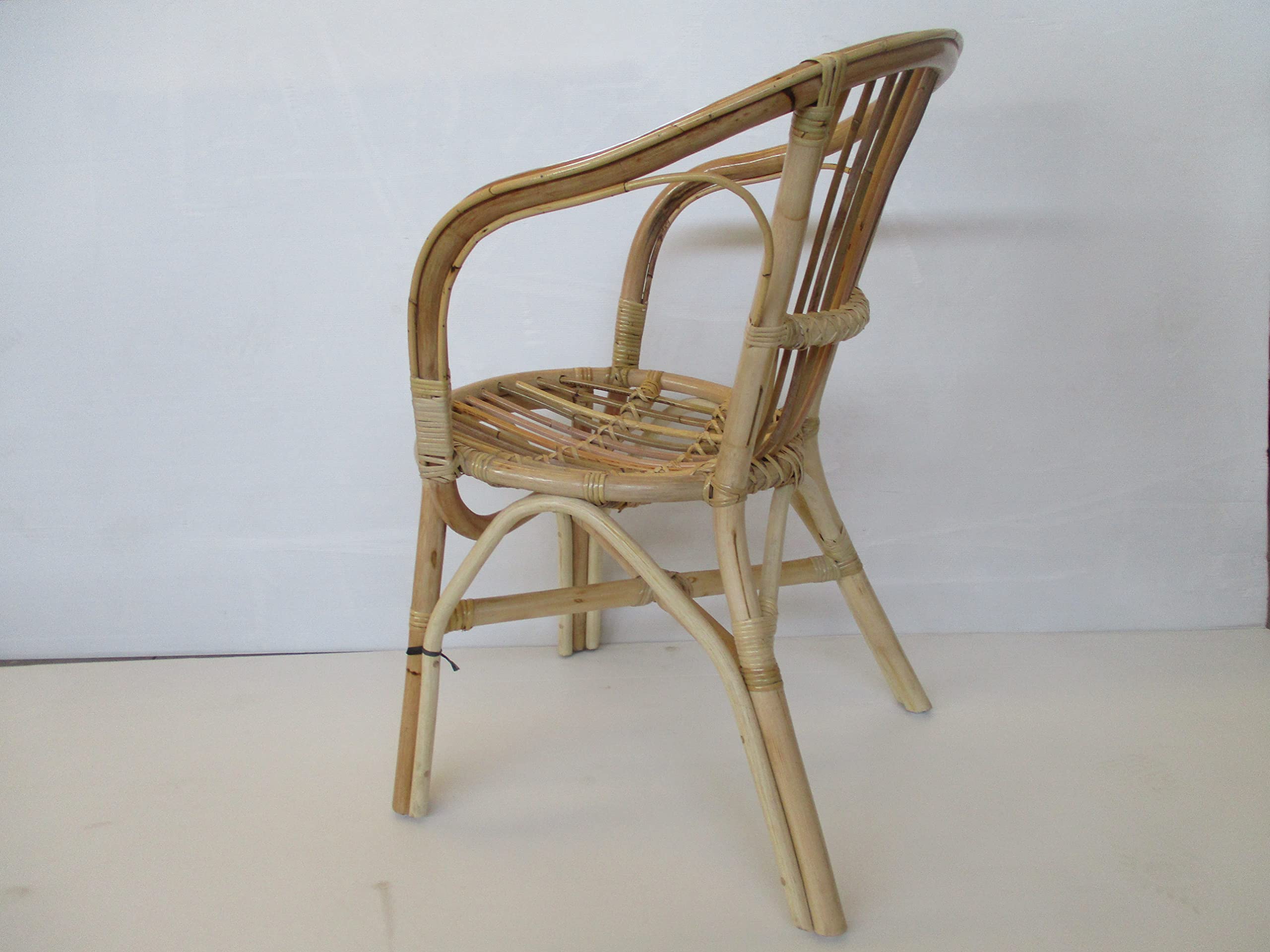 poltrona vimini rattan per interno ed esterno giardino patio ristorante