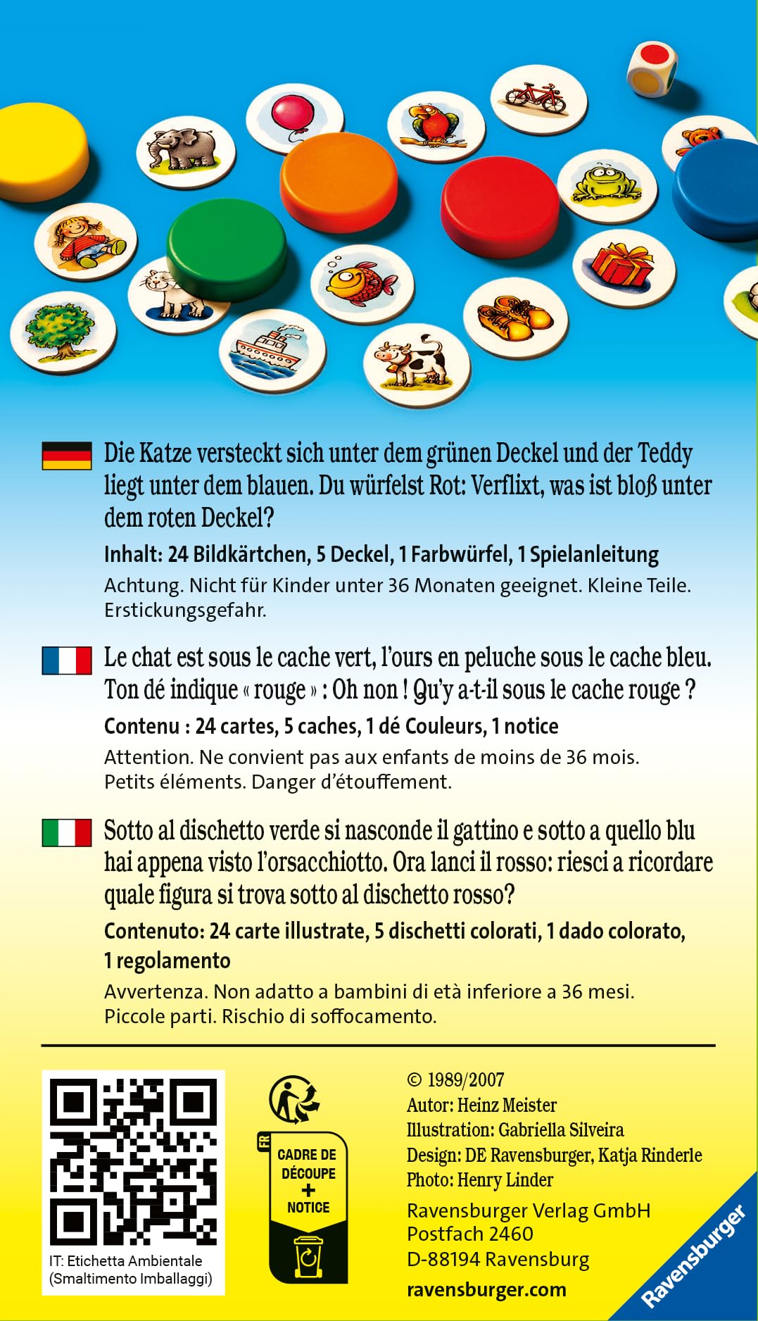 Ravensburger Zahlen-Zauber - Gioco Da Tavolo Per Imparare I Numeri Da 1 A 10