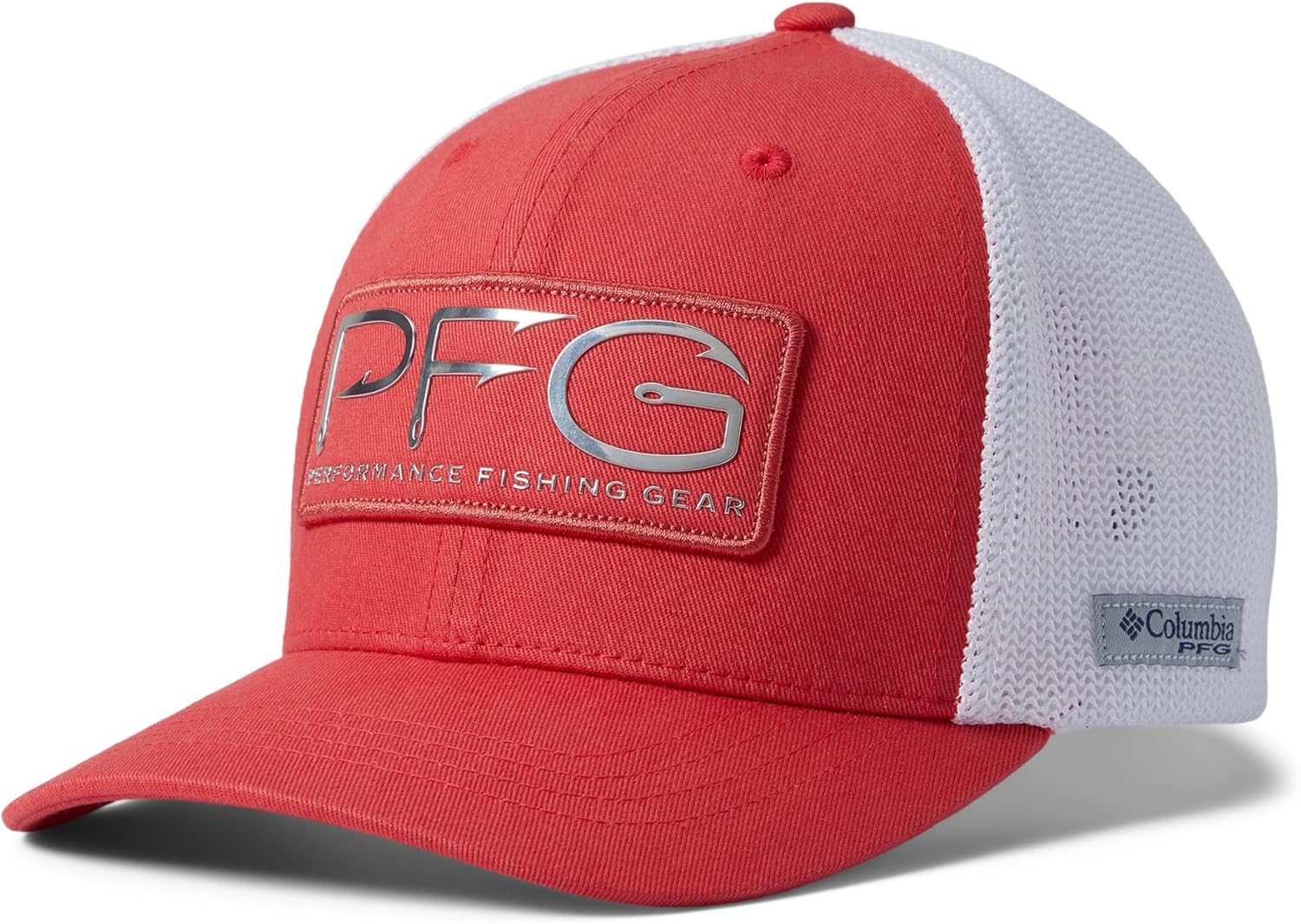 Red Hibiscus/White/Pfg Hooks