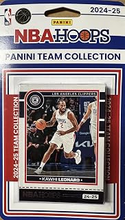 Los Angeles Clippers 2024 2025 Hoops Factory Sealed Team Set Featuring Kawhi Leonard and James Harden with a Rookie Card of Cam Christie Plus