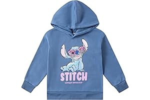 Lilo and Stitch Stitch Girls Pullover Hoodie: Comfort and Fun for Kids