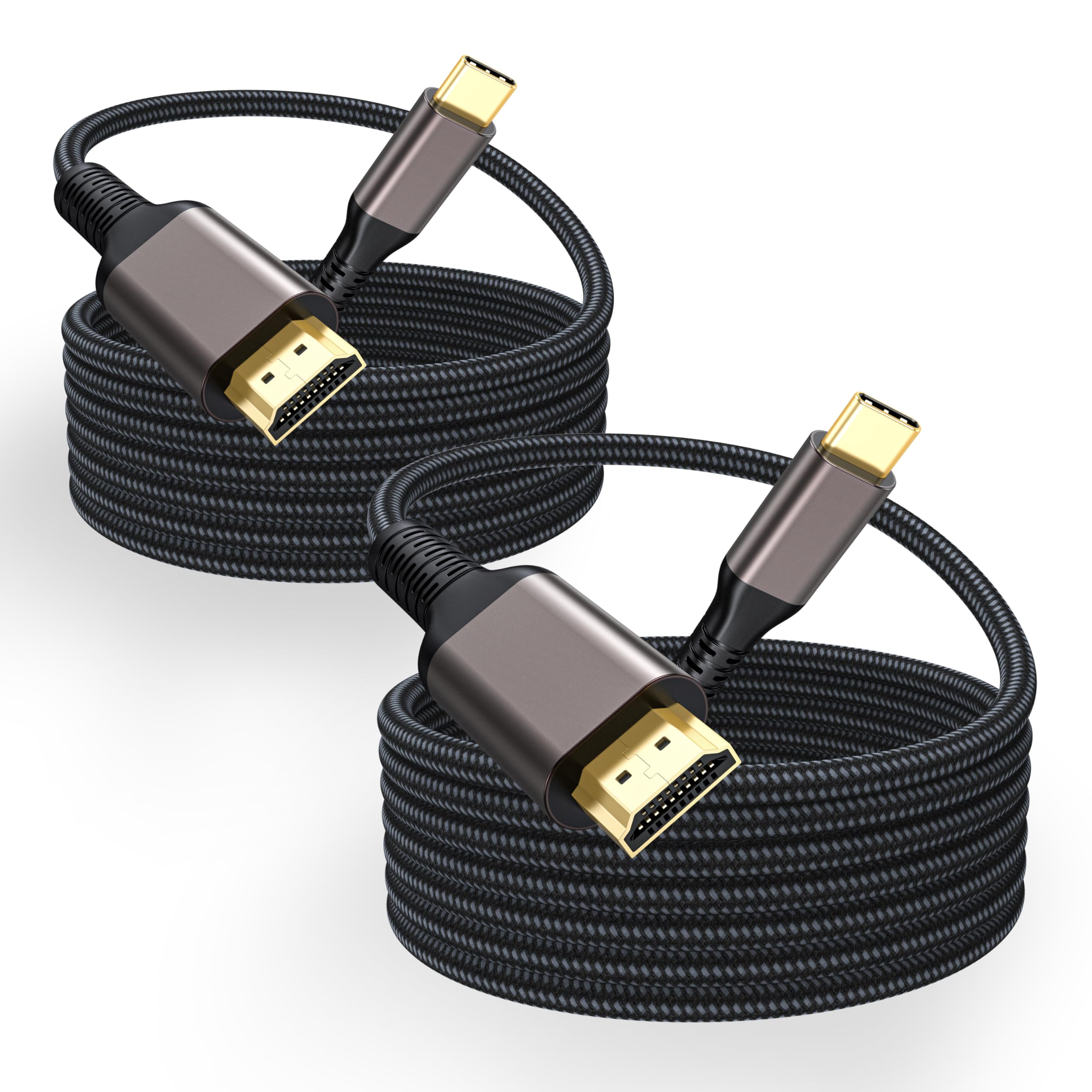 Cable USB-C a HDMI 4K 60Hz compatible con Thunderbolt 4 para iPad Pro y MacBook 8