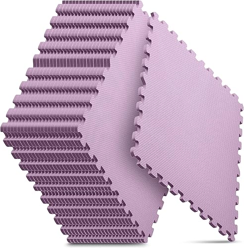 Miniatura 34 de Tapete de Gimnasio en Casa, Tapete de Ejercicio tipo Rompecabezas, Baldosas de Espuma EVA Entrelazadas para Equipos de Entrenamiento en Casa y Áreas