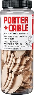PORTER-CABLE 5562 No. 20 Plate Joiner Biscuits - 100 Per Tube , Brown