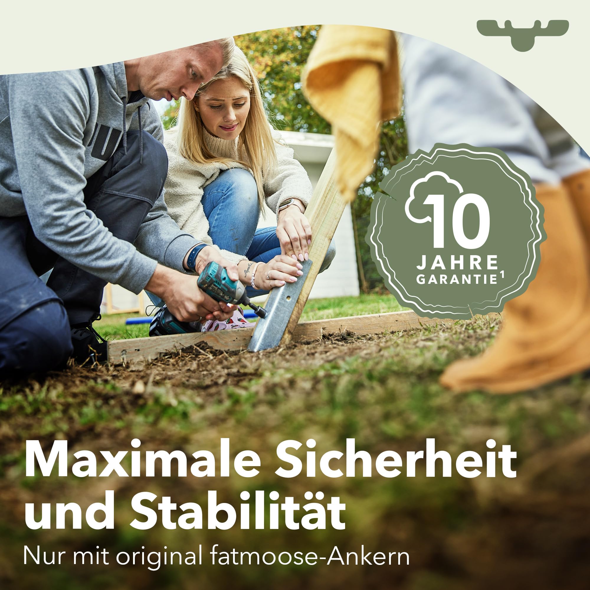 FATMOOSE Spielturm Klettergerüst FruityForest Fun XXL mit Rutsche, Outdoor Kinder Kletterturm mit Sandkasten, Leiter & Spiel-Zubehör für den Garten (apfelgrün)