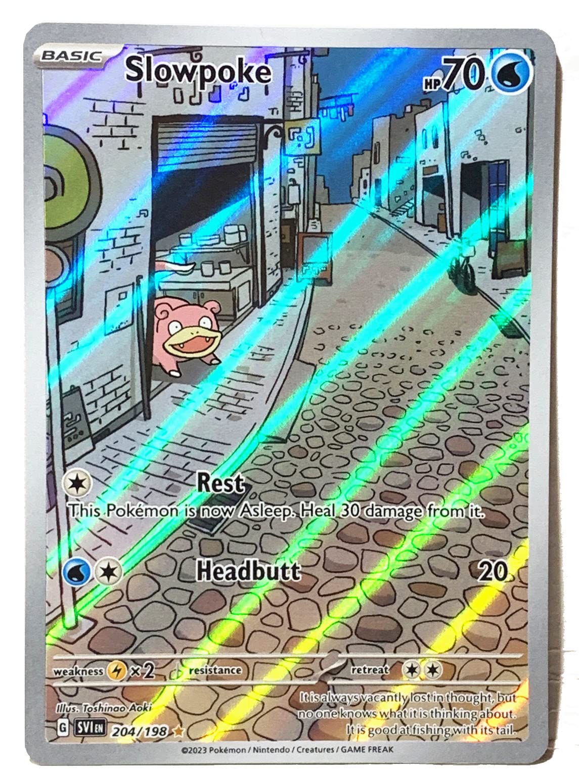 Amazon.com: Pokemon - Slowpoke 204/198 - Scarlet & Violet