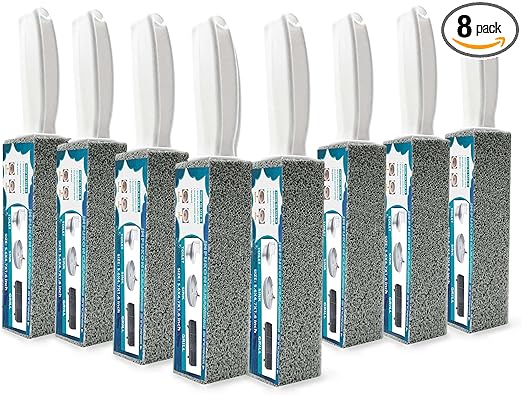 Pumice Stone for Toilet Bowl Cleaning with Handle Toilet Stone Household Cleaning 8 Pack
