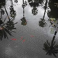 Vista 3 de Paquete de 20 protectores de estanque hexagonales de plástico para estanque, flotando en garzas resistentes al agua, mapaches, gatos, cuervos, aves
