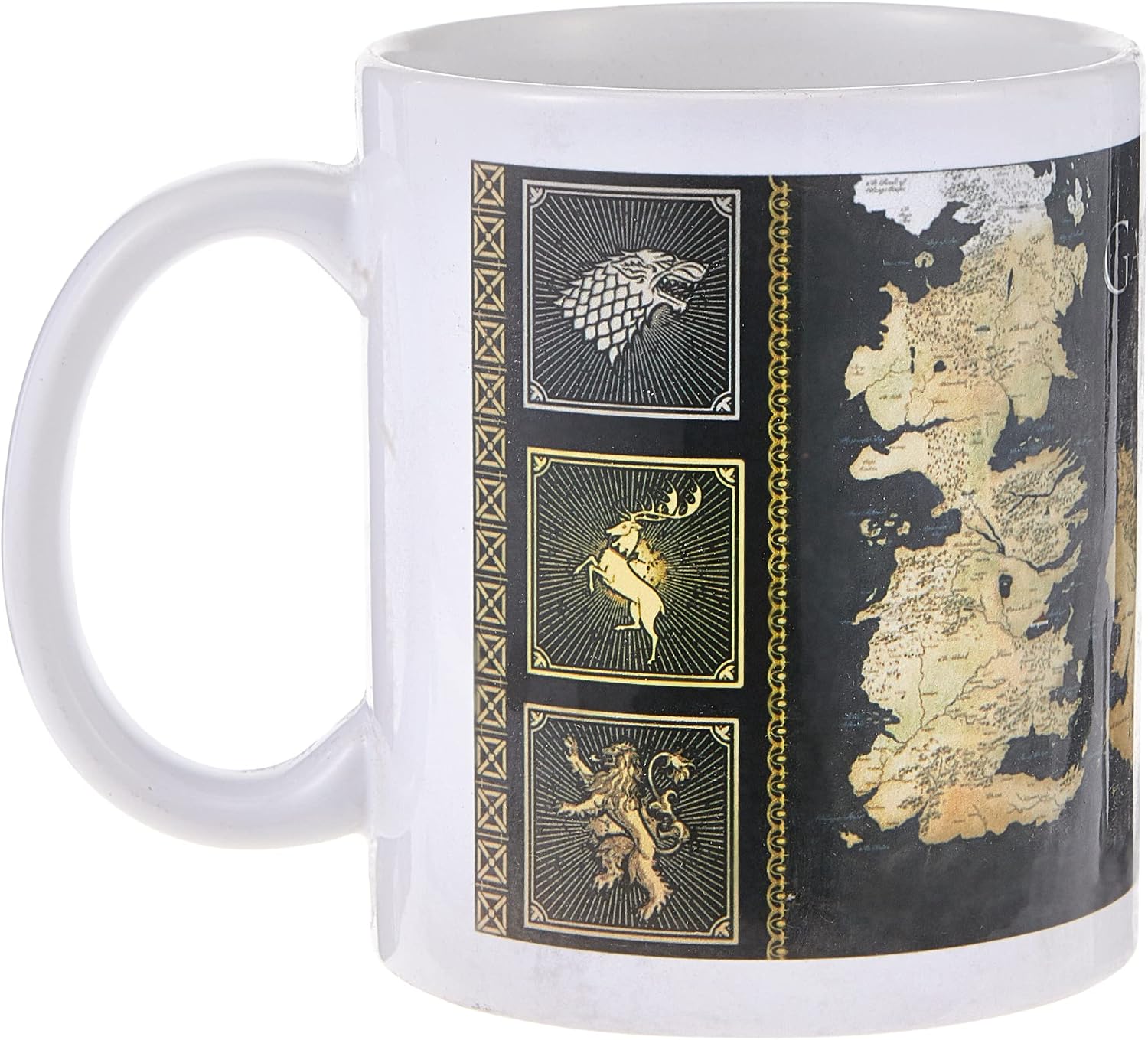 Pyramid Mug, Porcelain, Multi-Colour