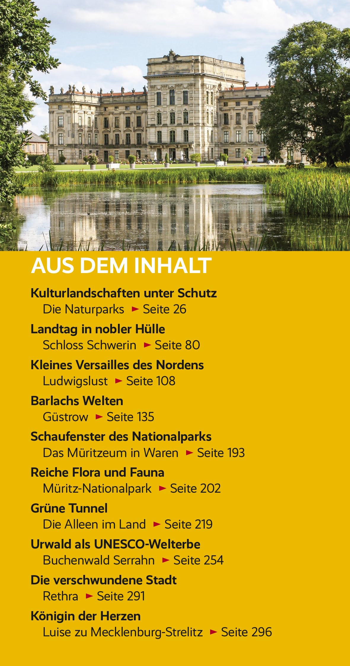 TRESCHER Reiseführer Mecklenburgische Seenplatte: Mit Schwerin, Ludwigslust, Neubrandenburg und Rheinsberg