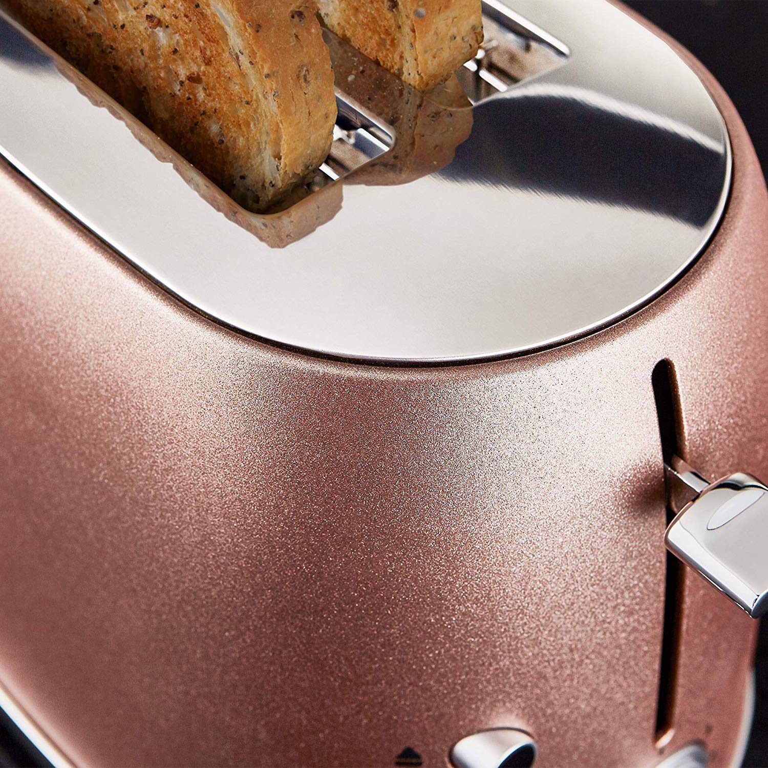 Tower Blush Pink Glitz Glass Jug Kettle and 2 Slice Toaster Set 1