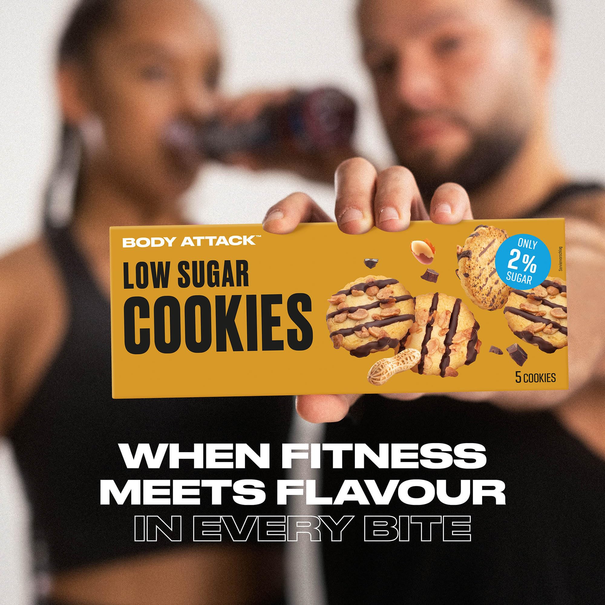 Low Carb Cookies Chocolate 6 x 20 gr
