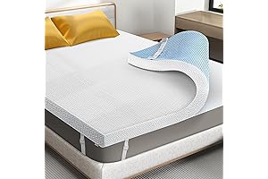 3" Gel Memory Foam Mattress Topper Full Size, for Enhanced Comfort