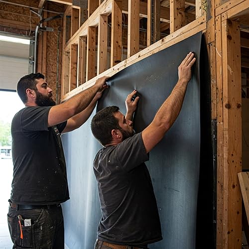 Miniatura 5 de TMS - Vinilo cargado en masa barrera insonorizante MLV de 1 lb la más alta calidad fabricado en EEUU