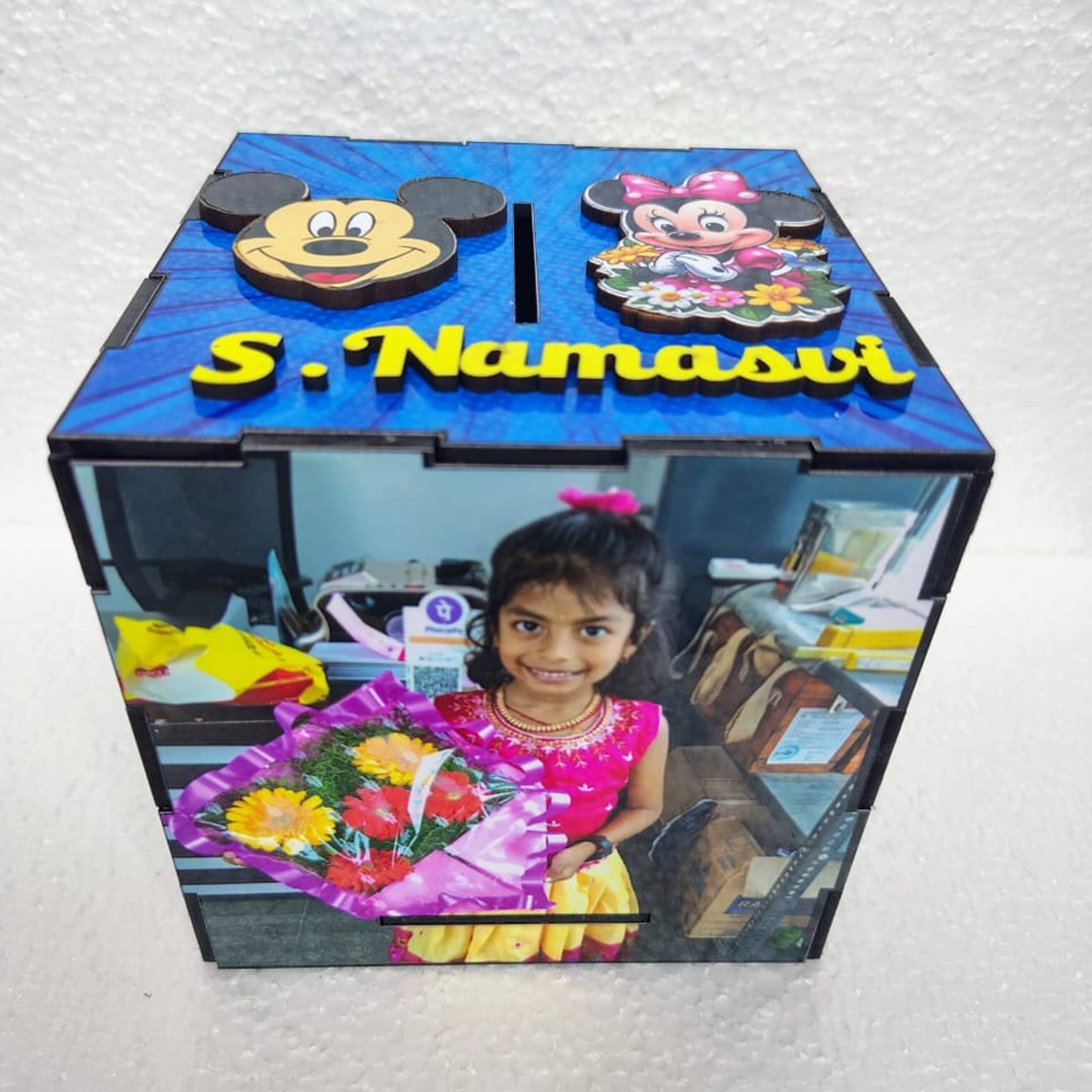TERA MERA Gift Customized Piggy Bank: Personalized Gift with Name, Photo & Theme for Kids Toddlers Festival,Babies,BRO,SIS (B0D59ZLJ71) Amazon Price History, Amazon Price Tracker