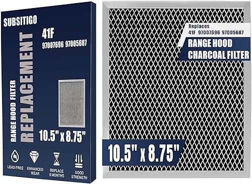 97007696 Filtro de campana extractora 41F Filtros de campana de ventilación para estufa de cocina Filtro de repuesto de grasa de malla carbón carbón