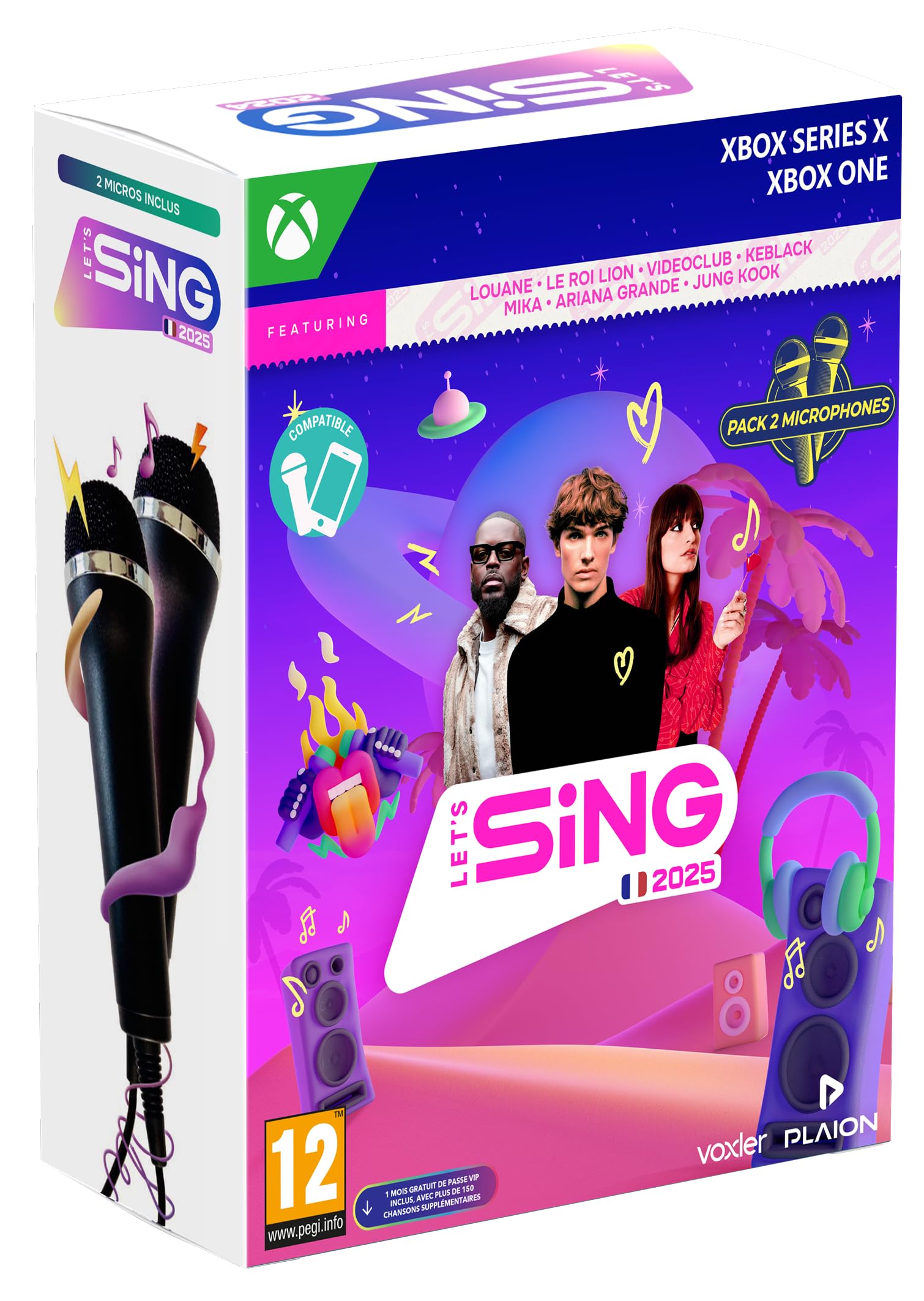 KOCH MEDIA Xbox Series X Let's Sing 2025 (FR) Video Game - Brand EAN: 4020628582272
