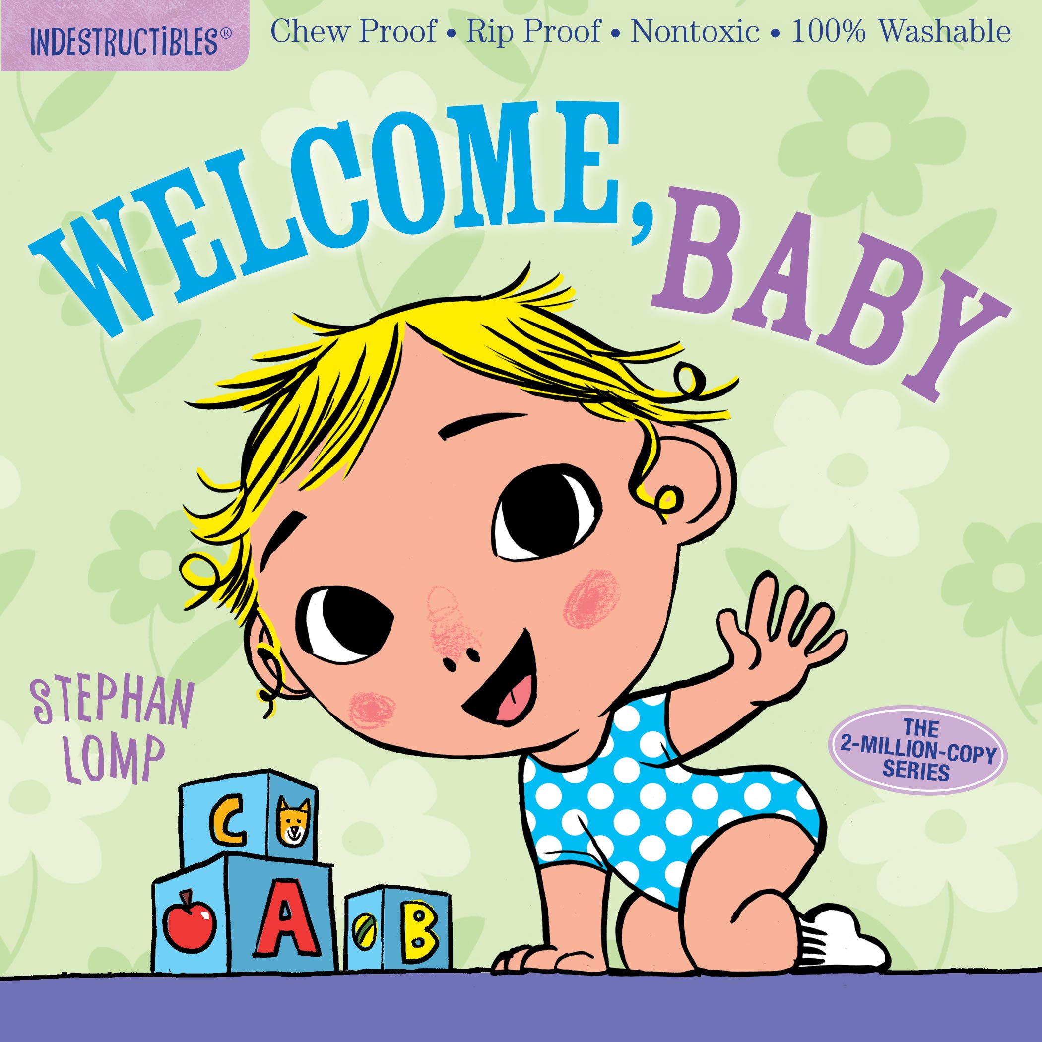 Indestructibles: Welcome, Baby: Chew Proof · Rip Proof · Nontoxic · 100% Washable (Book for Babies, Newborn Books, Safe to Chew) Paperback – Picture Book, August 8, 2017