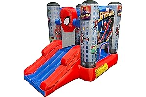 Spider-Man Bounce House with Slide