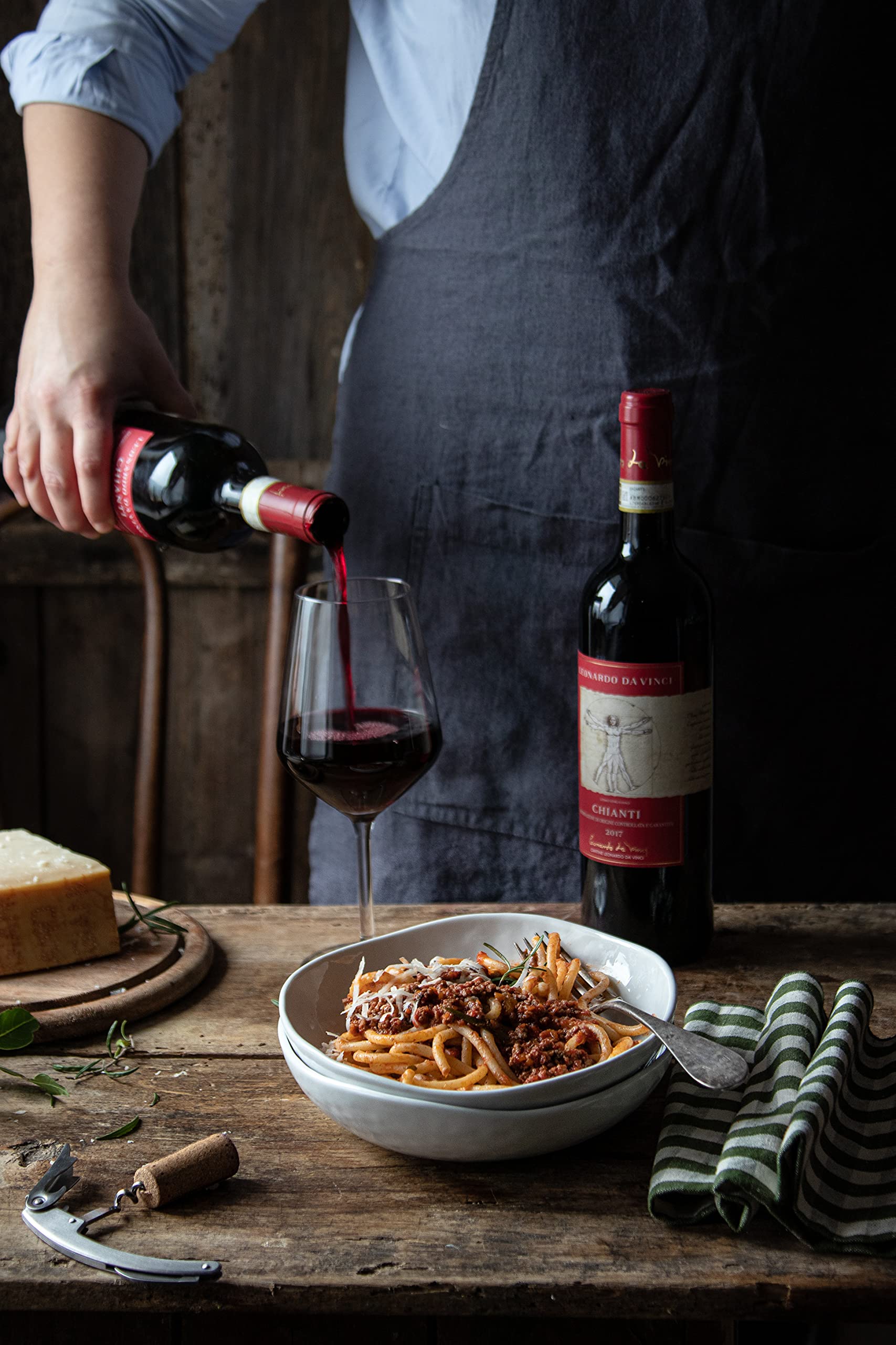Leonardo da Vinci Chianti Sangiovese 2015 Trocken, (1 x 0.75 l) (Packung mit 6)